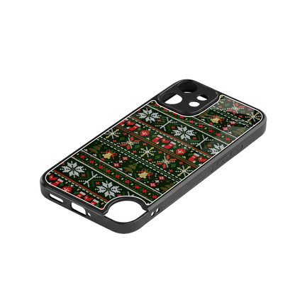 Festive Knit stylish phone case for cmf nothing phone 2 pro | glossy glass and slim fit