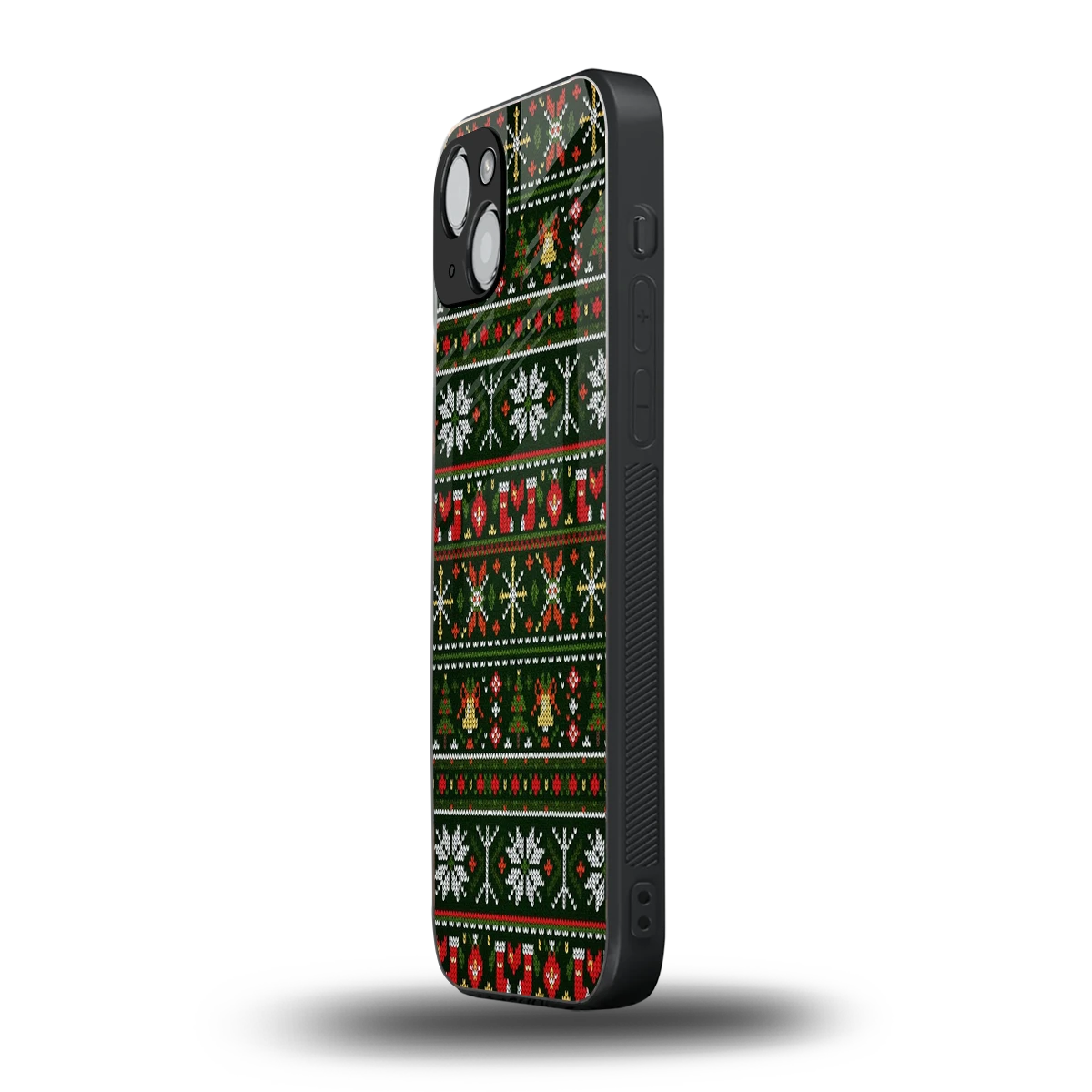 Festive Knit iphone 13 mobile cover | shockproof glass phone case