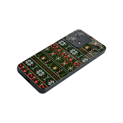 Festive Knit stylish phone case for motorola edge 40 neo 5g | glossy glass and slim fit