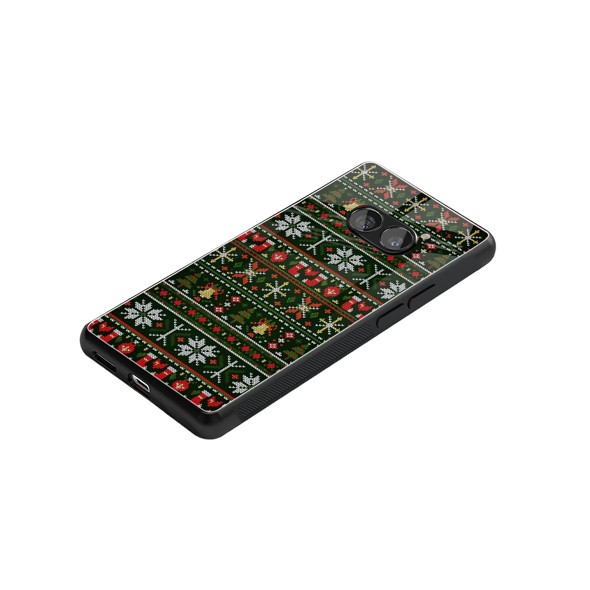 Festive Knit stylish phone case for nothing phone 2a plus | glossy glass and slim fit