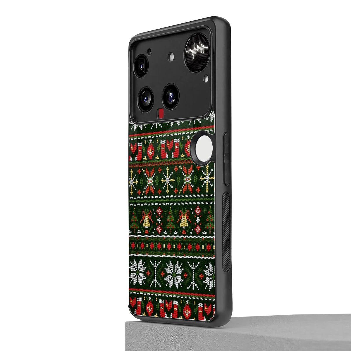 Festive Knit nothing phone 3 mobile cover | shockproof glass phone case