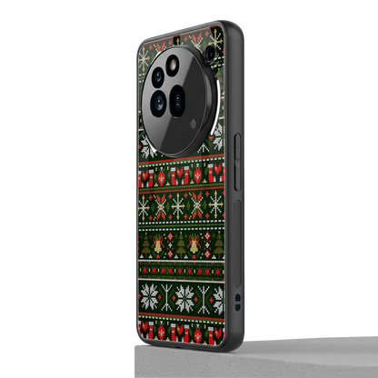 Festive Knit nothing phone 3a pro mobile cover | shockproof glass phone case