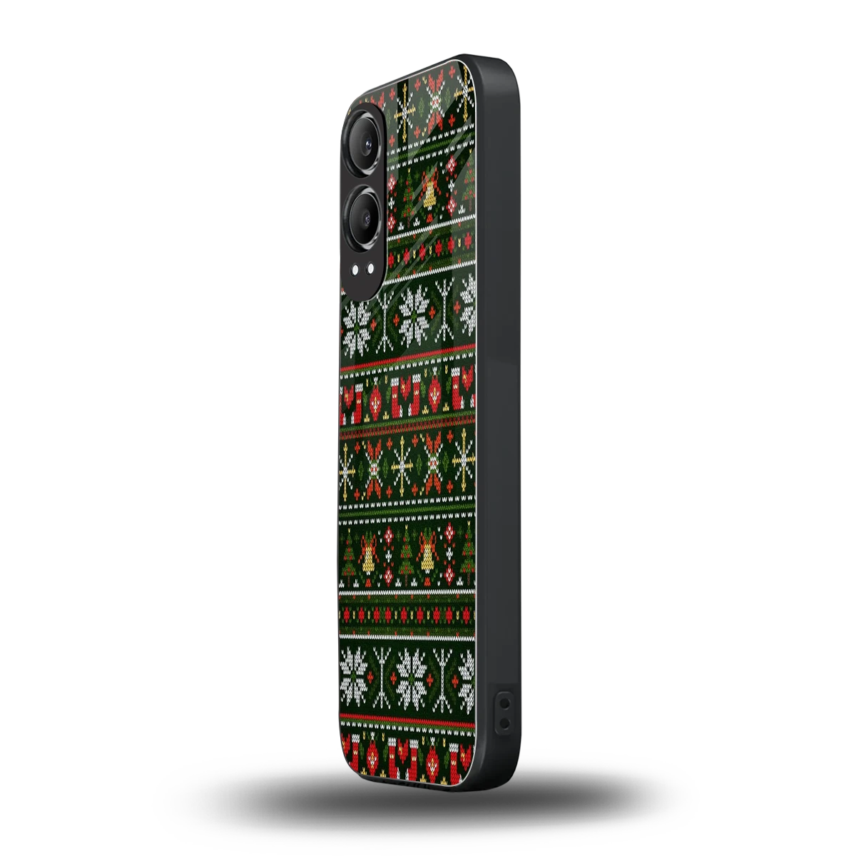 Festive Knit oneplus nord ce 4 lite mobile cover | shockproof glass phone case