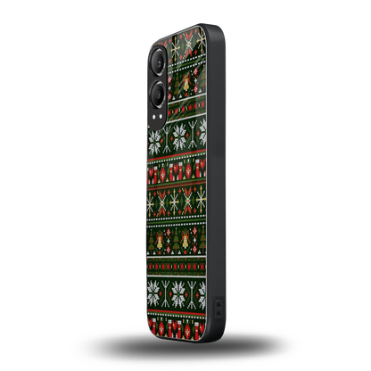 Festive Knit oneplus nord ce 4 lite mobile cover | shockproof glass phone case