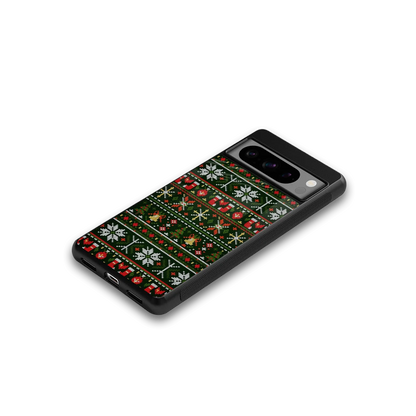 Festive Knit google pixel 8 pro mobile cover | shockproof glass phone case