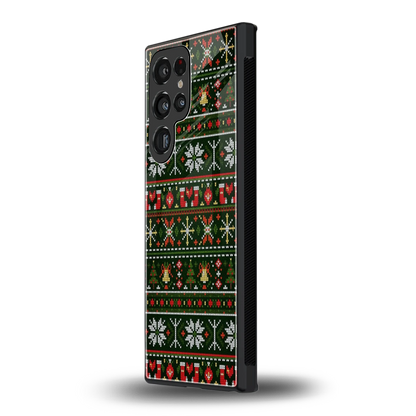 Festive Knit samsung galaxy s23 ultra mobile cover | shockproof glass phone case