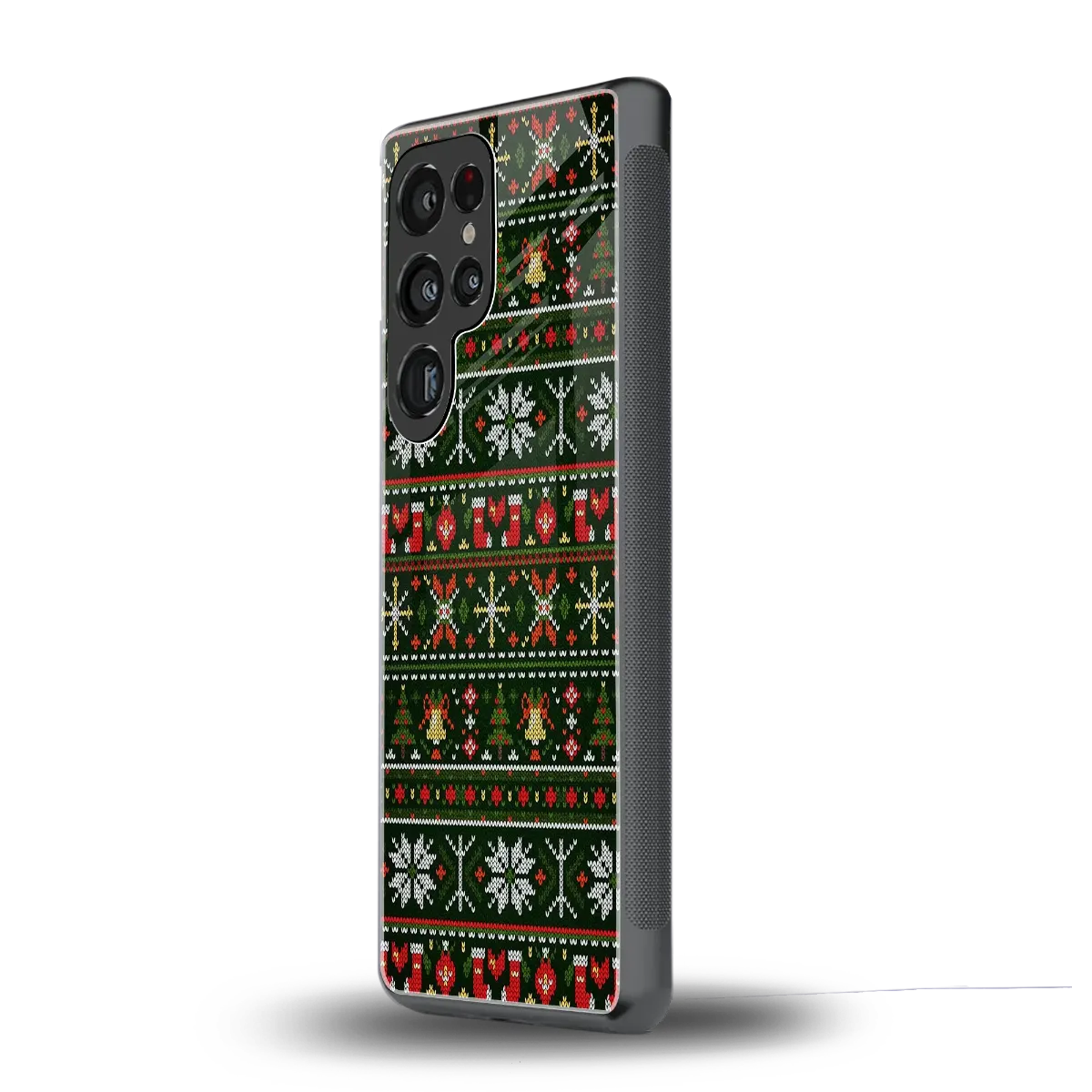 Festive Knit samsung galaxy s25 ultra mobile cover | shockproof glass phone case