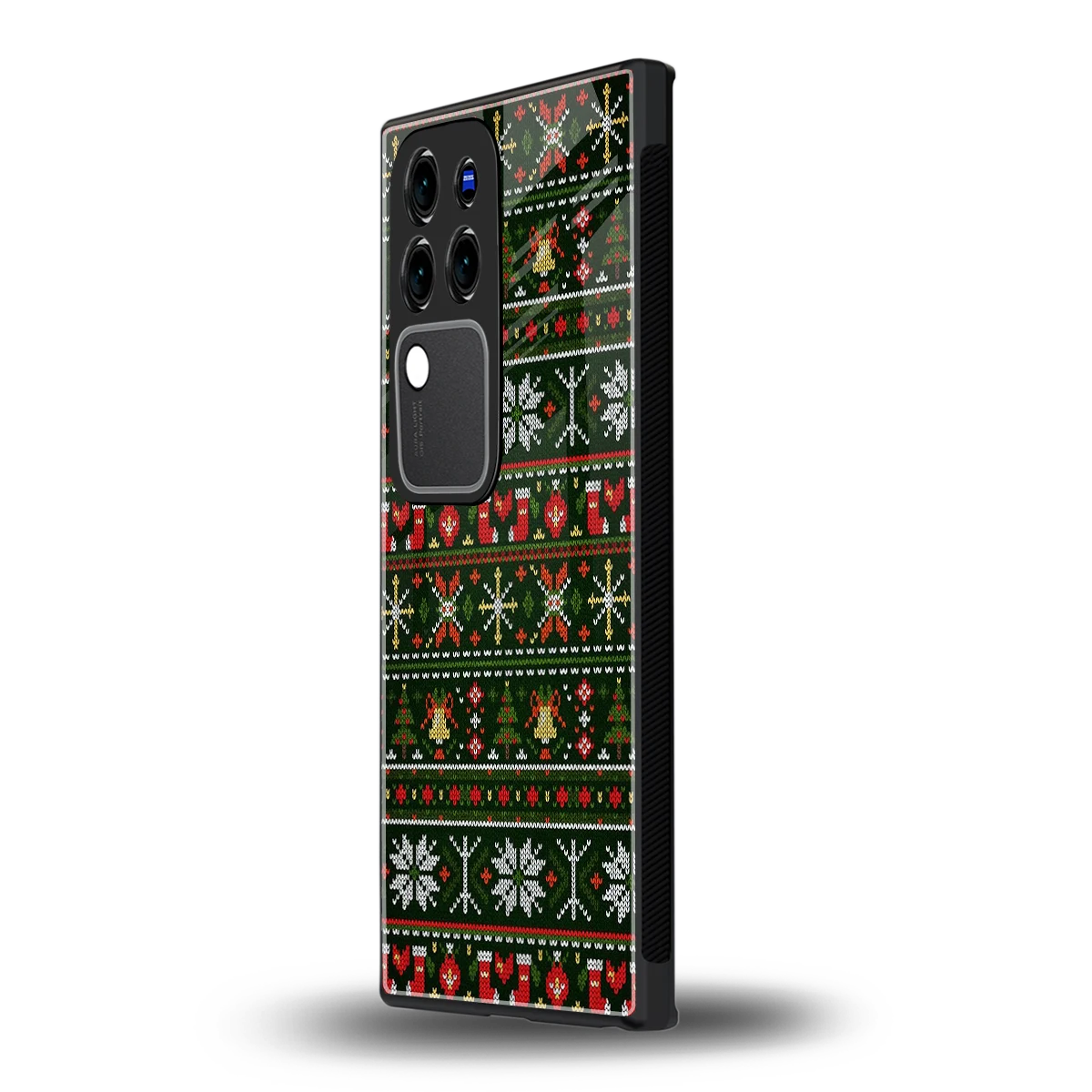 Festive Knitvivo v30 pro mobile cover | shockproof glass phone case