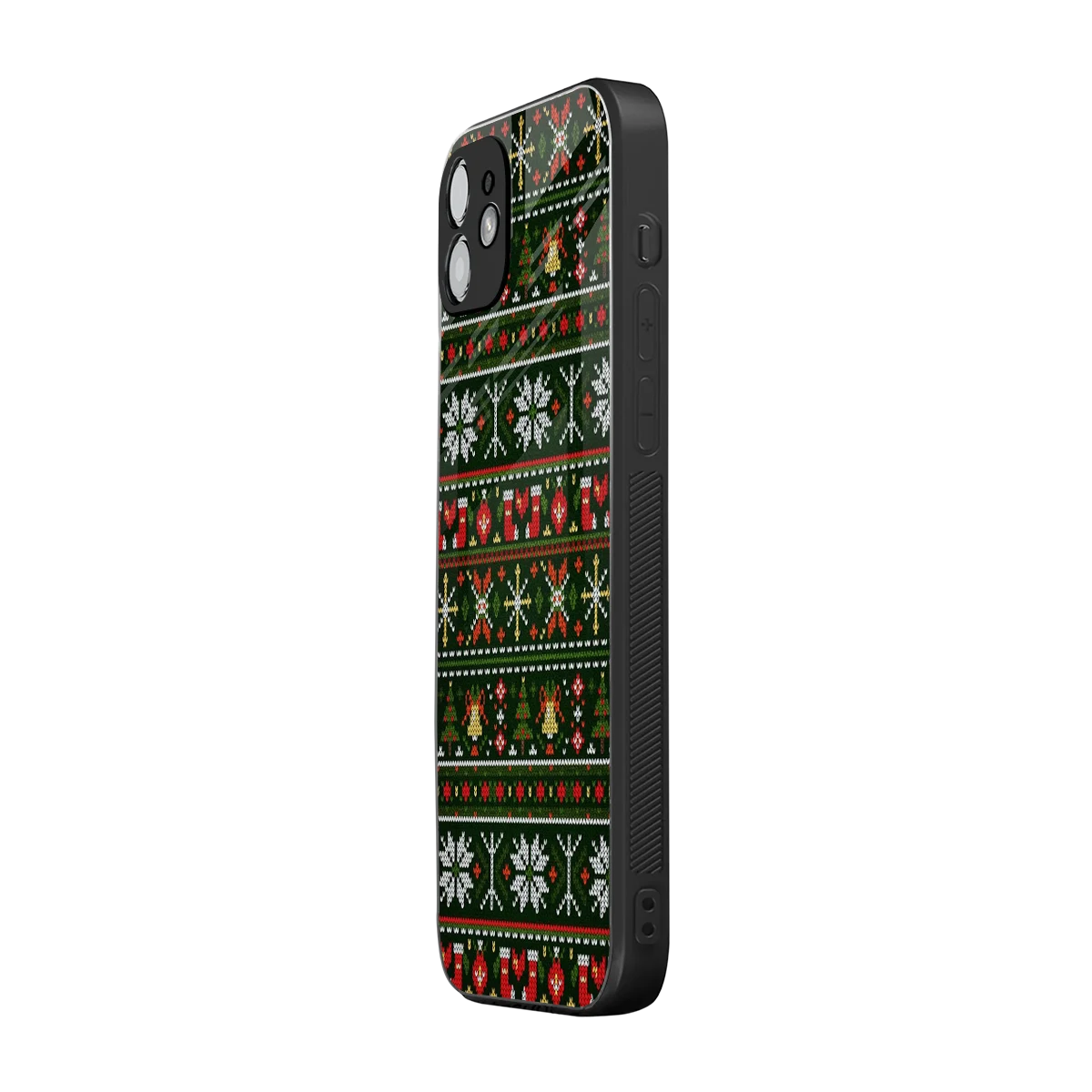 Festive Knit iphone 12 mobile cover | shockproof glass phone case