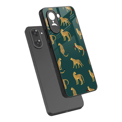 Fierce Spots sleek oneplus nord ce5 5g cover with tempered glass back and TPU edges