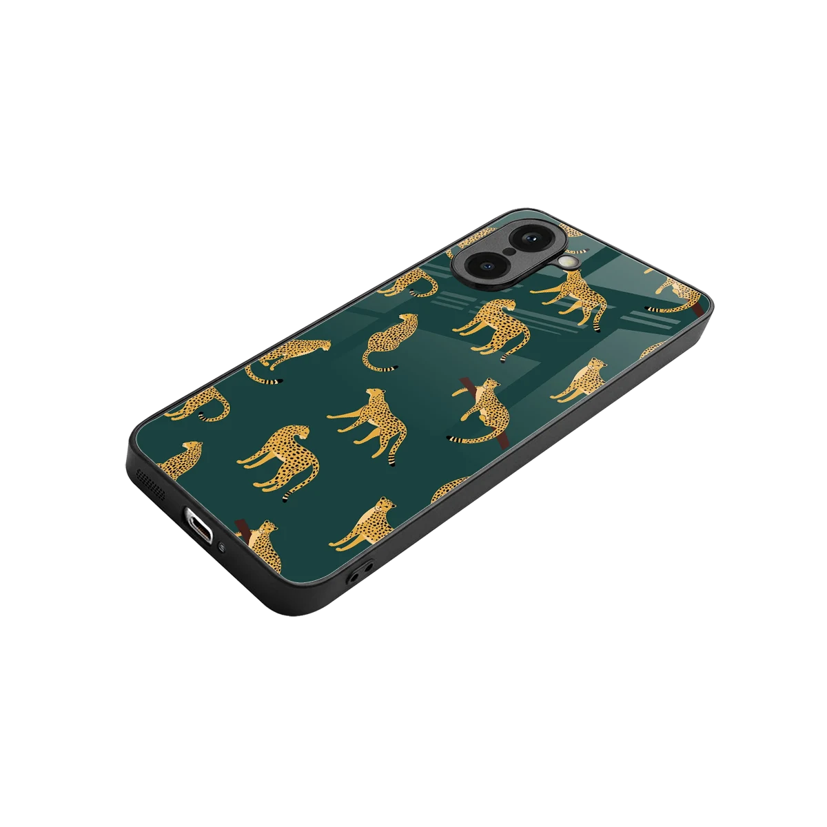 Fierce Spots stylish phone case for oneplus nord ce5 5g | glossy glass and slim fit