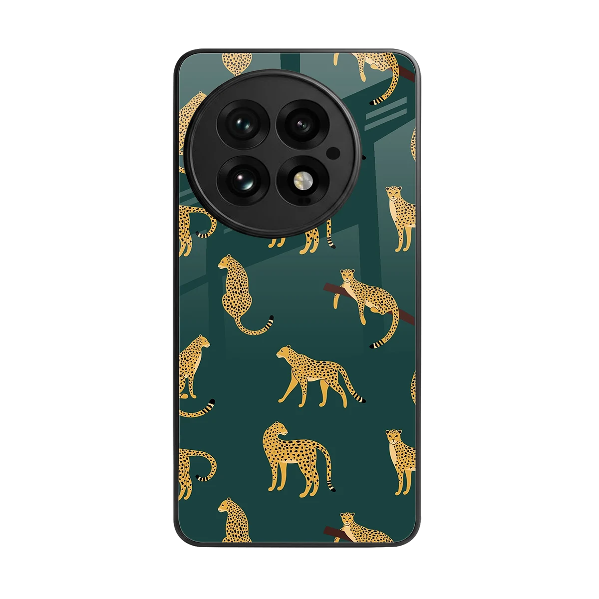Fierce Spots back phone cover | glass case for oneplus 13