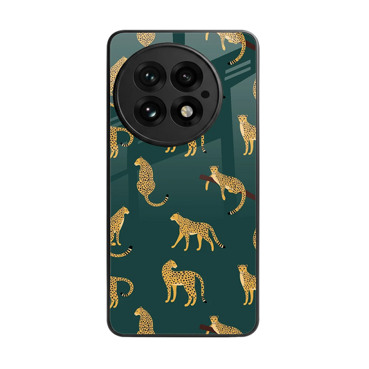 Fierce Spots back phone cover | glass case for oneplus 13