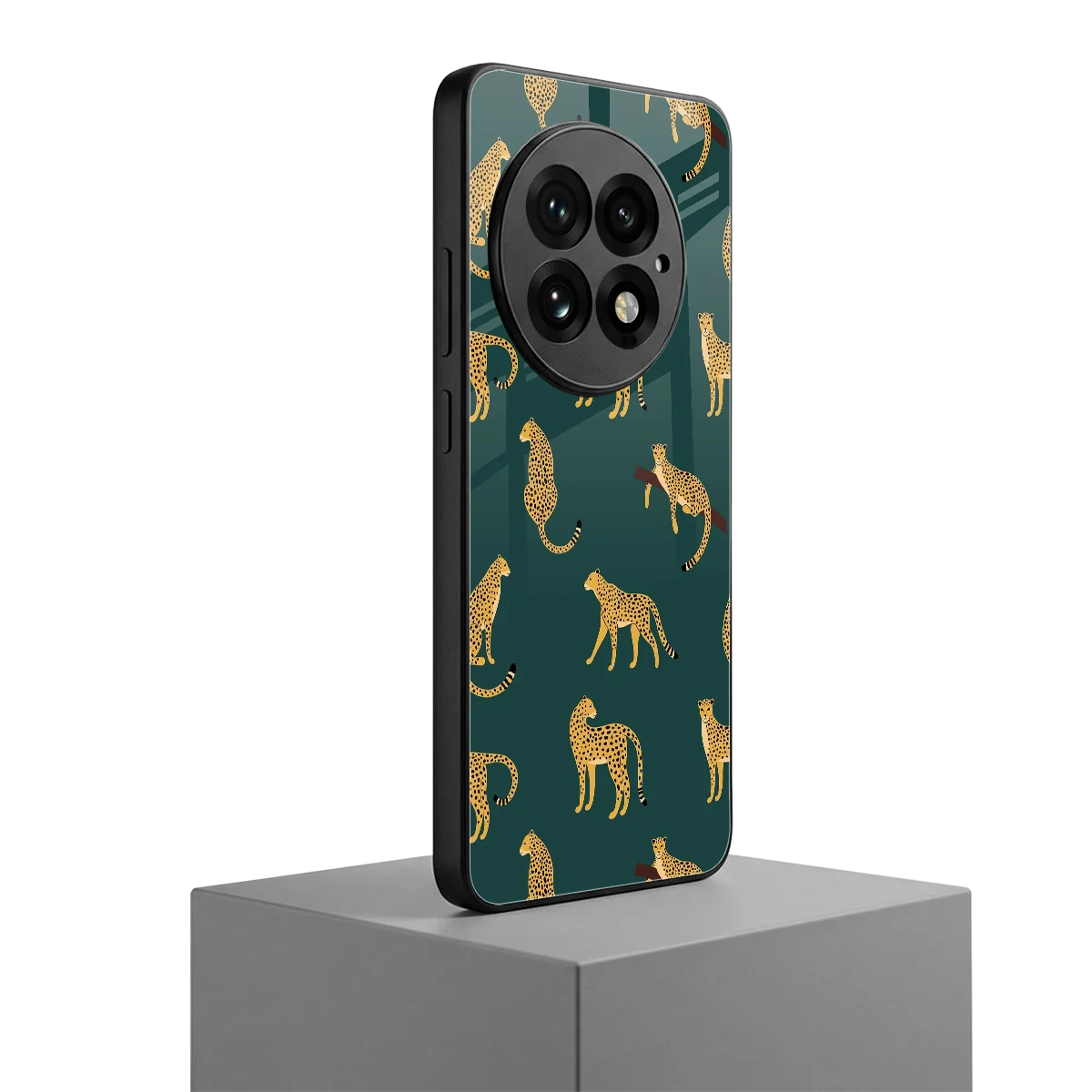 Fierce Spots oneplus 13 mobile cover | shockproof glass phone case