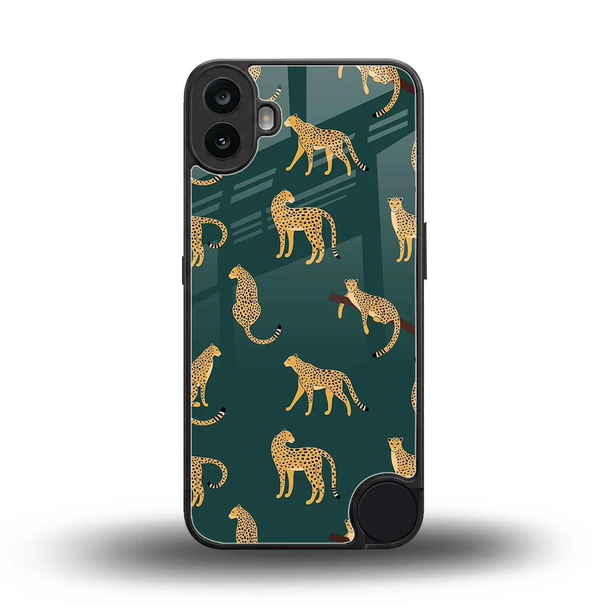 Fierce Spots back phone cover | glass case for cmf nothing phone 1