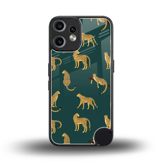 Fierce Spots back phone cover | glass case for cmf nothing phone 2 pro