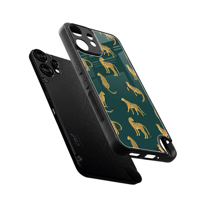Fierce Spots sleek cmf nothing phone 2 pro cover with tempered glass back and TPU edges