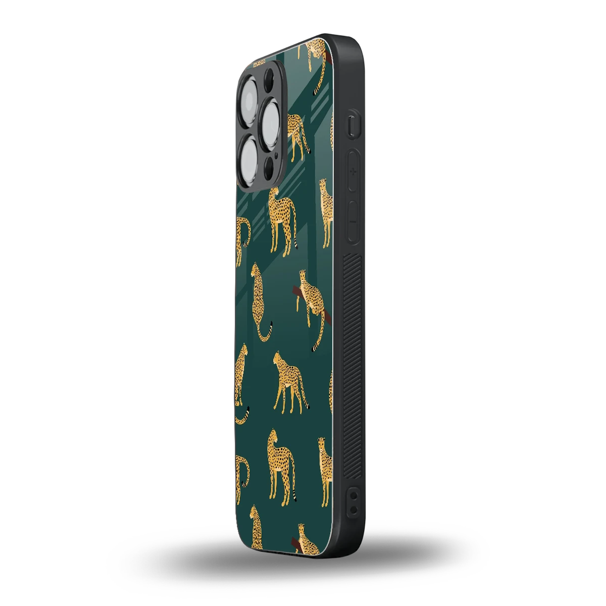 Fierce Spots iphone 15 pro max mobile cover | shockproof glass phone case