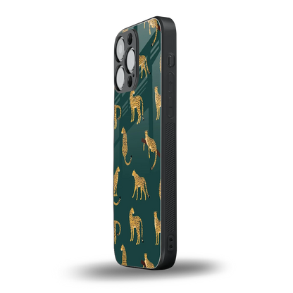 Fierce Spots iphone 15 pro max mobile cover | shockproof glass phone case