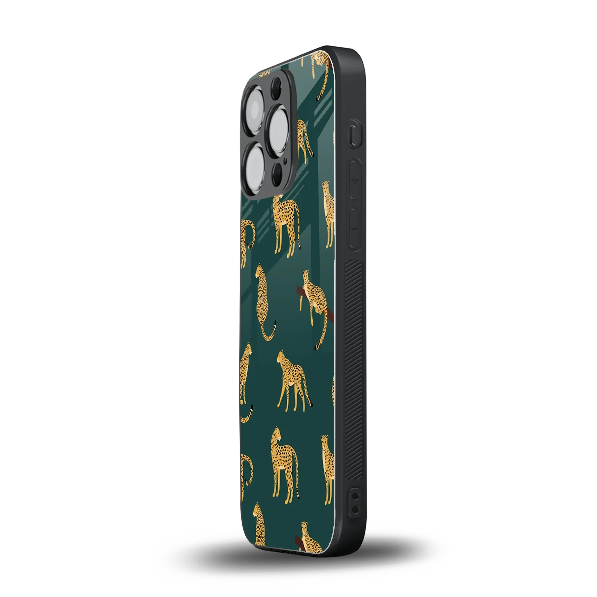 Fierce Spots iphone 15 pro mobile cover | shockproof glass phone case