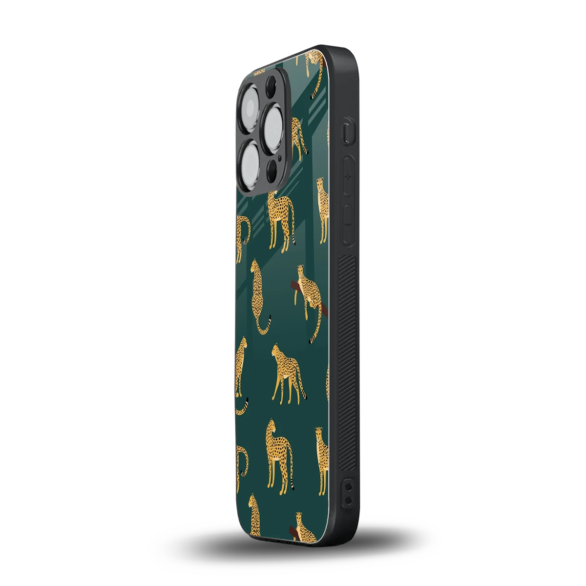 Fierce Spots iphone 16 pro mobile cover | shockproof glass phone case