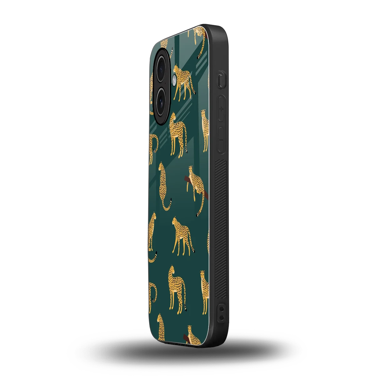 Fierce Spots iphone 17 mobile cover | shockproof glass phone case
