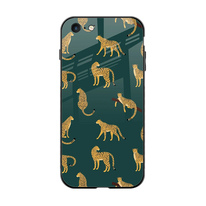 Fierce Spots back phone cover | glass case for iphone 6