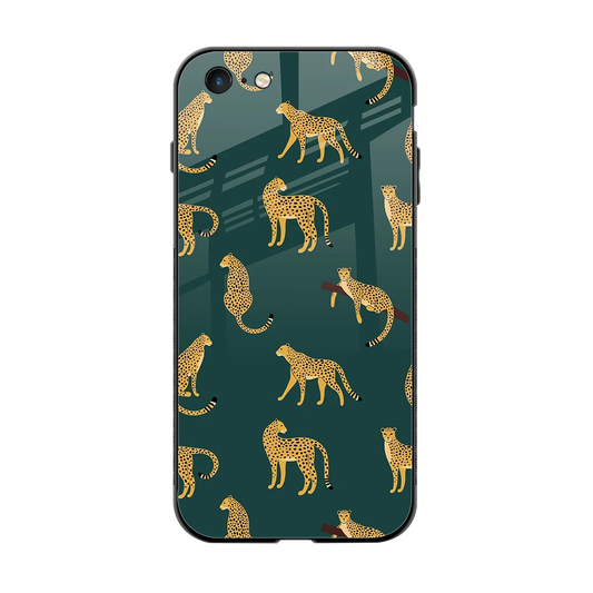 Fierce Spots back phone cover | glass case for iphone 6s