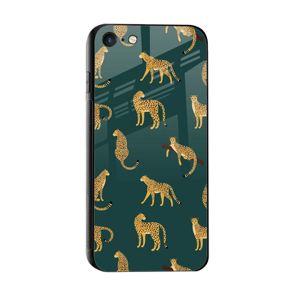 Fierce Spots sleek iphone 7 cover with tempered glass back and TPU edges