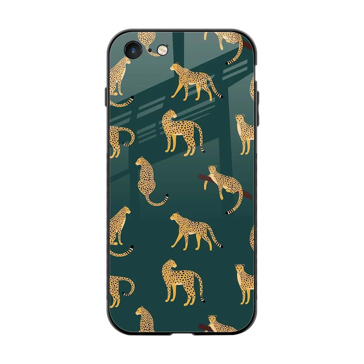 Fierce Spots back phone cover | glass case for iphone 7