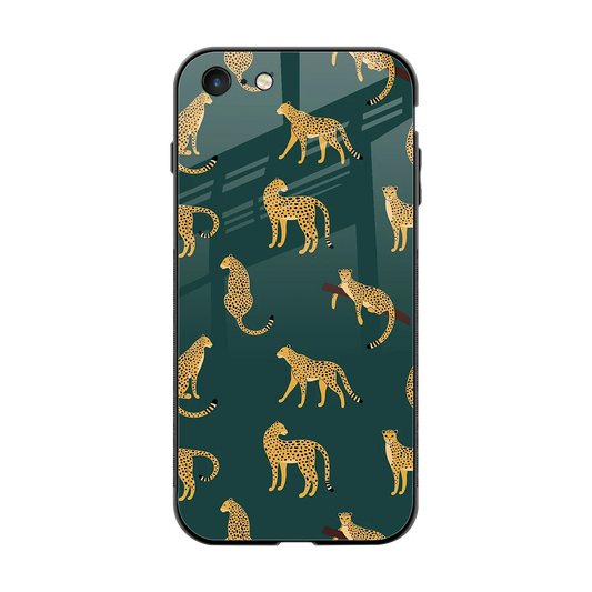 Fierce Spots back phone cover | glass case for iphone 7