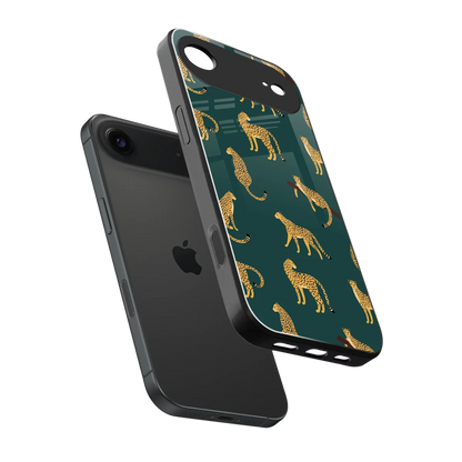 Fierce Spots sleek iphone air cover with tempered glass back and TPU edges
