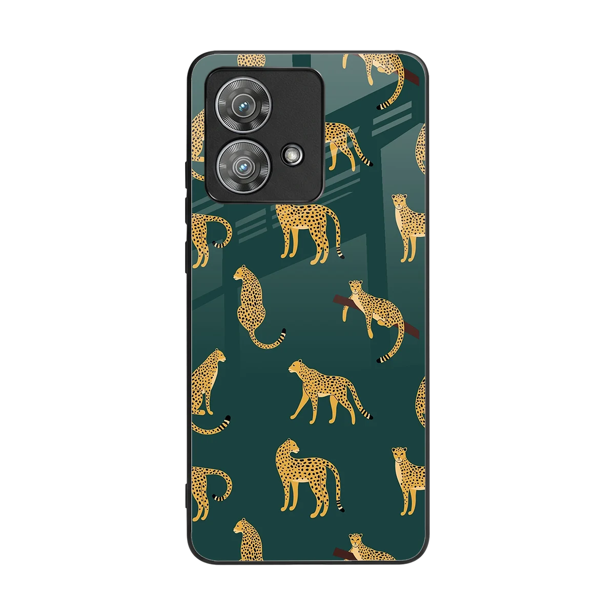 Fierce Spots back phone cover | glass case for motorola edge 40 neo 5g