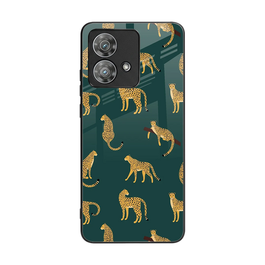 Fierce Spots back phone cover | glass case for motorola edge 40 neo 5g