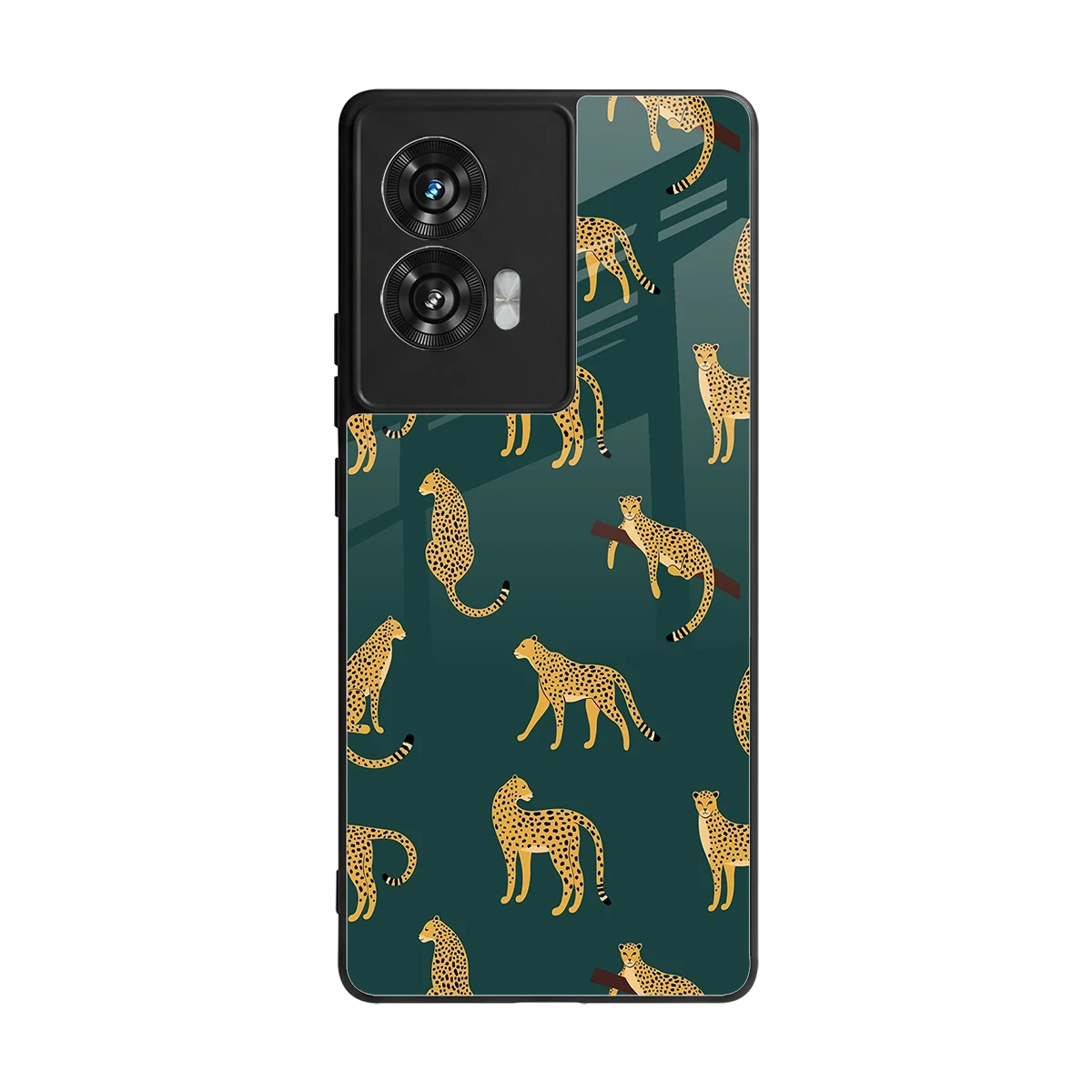Fierce Spots back phone cover | glass case for motorola edge 50 fusion