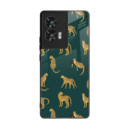 Fierce Spots back phone cover | glass case for motorola edge 50 fusion