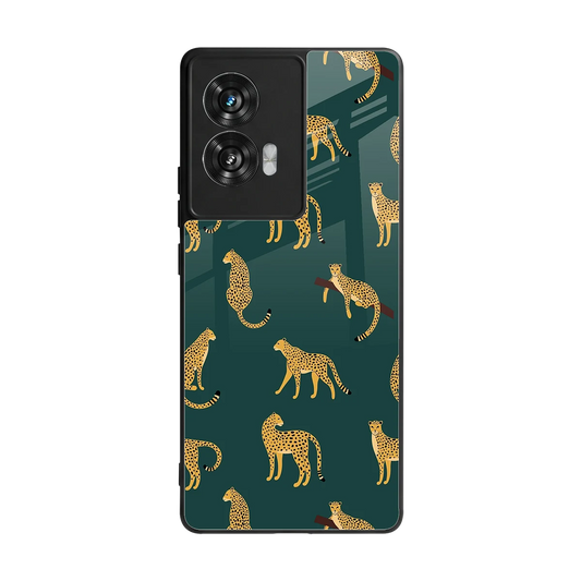 Fierce Spots back phone cover | glass case for motorola edge 50 fusion
