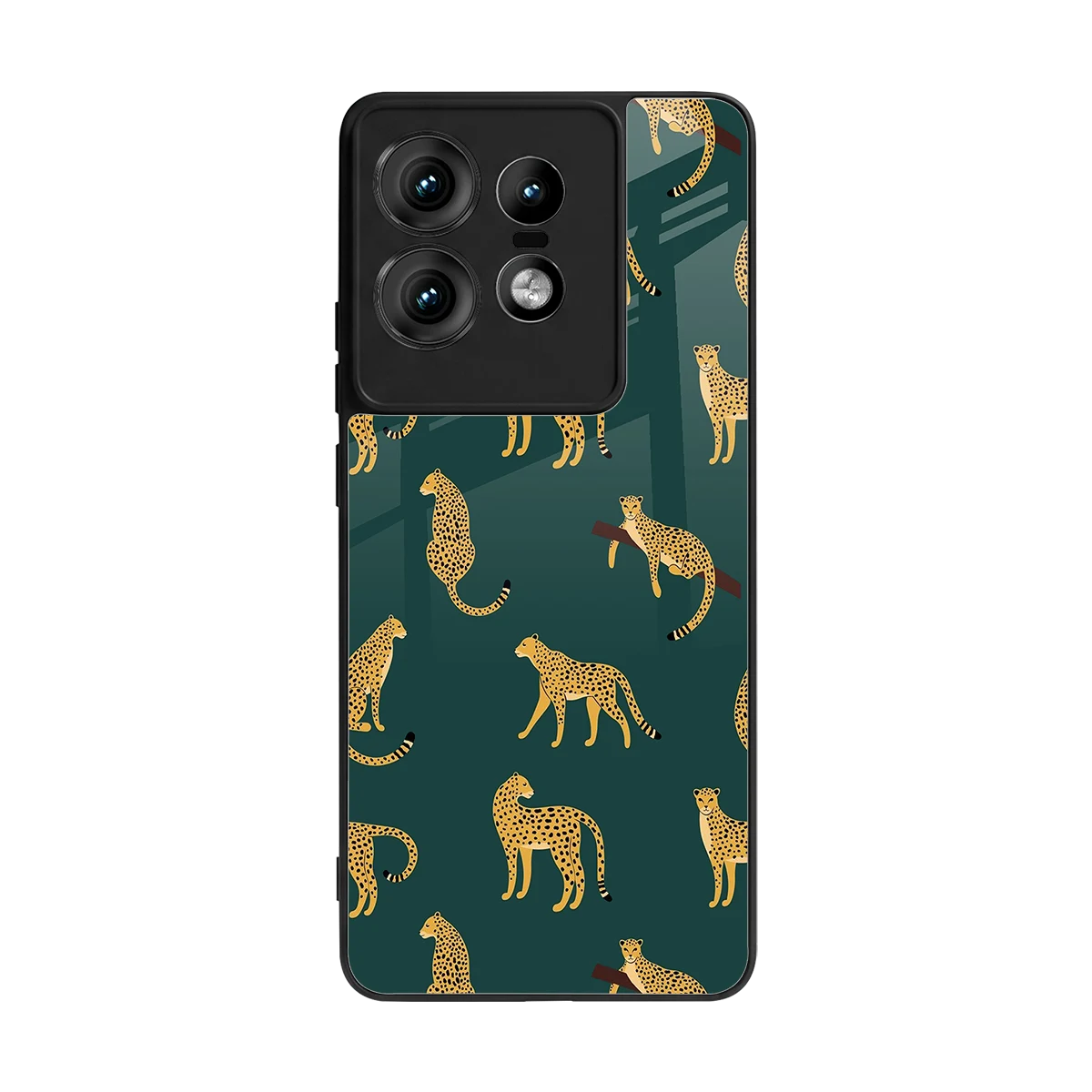 Fierce Spots back phone cover | glass case for motorola edge 50 pro