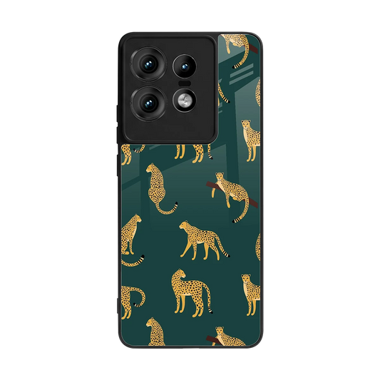 Fierce Spots back phone cover | glass case for motorola edge 50 pro