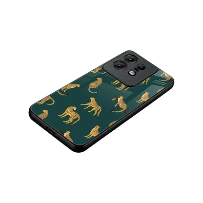 Fierce Spots stylish phone case for motorola edge 50 pro | glossy glass and slim fit