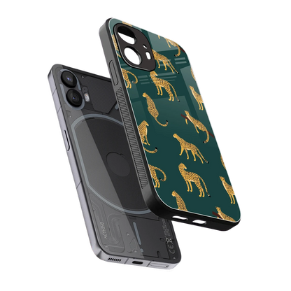 Fierce Spots sleek nothing phone 2 cover with tempered glass back and TPU edges