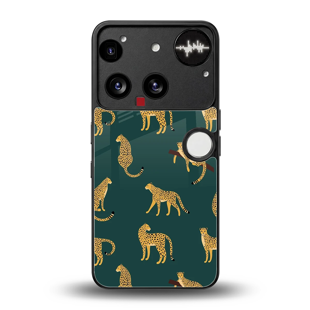 Fierce Spots back phone cover | glass case for nothing phone 3