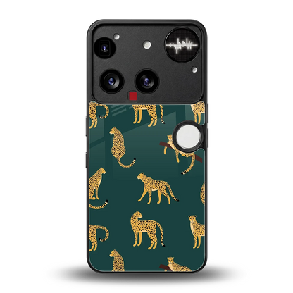 Fierce Spots back phone cover | glass case for nothing phone 3