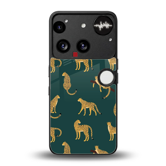 Fierce Spots back phone cover | glass case for nothing phone 3