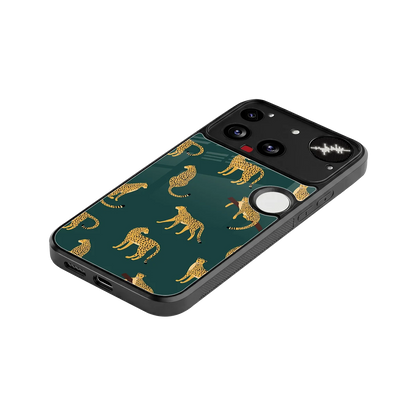 Fierce Spots stylish phone case for nothing phone 3 | glossy glass and slim fit