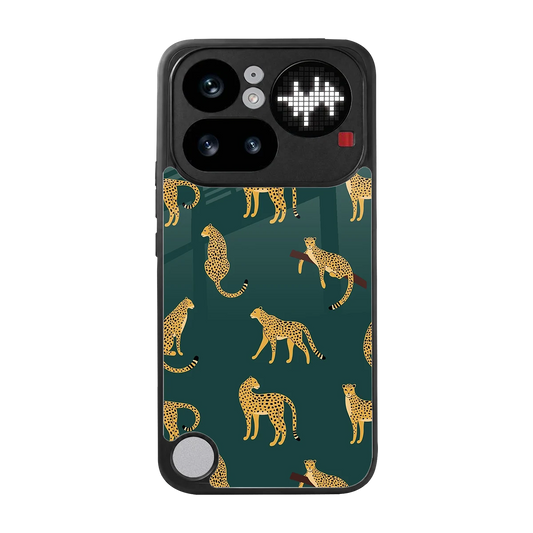 Fierce Spots back phone cover | glass case for nothing phone 4a pro