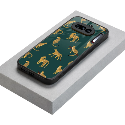 Fierce Spots stylish phone case for nothing phone 4a | glossy glass and slim fit