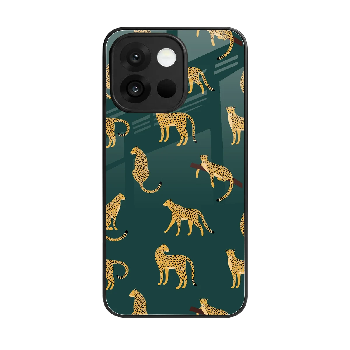 Fierce Spots back phone cover | glass case for oneplus 13s
