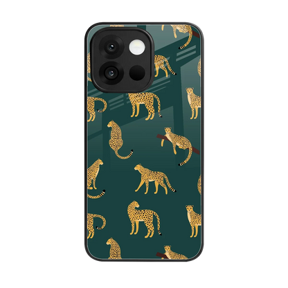Fierce Spots back phone cover | glass case for oneplus 13s