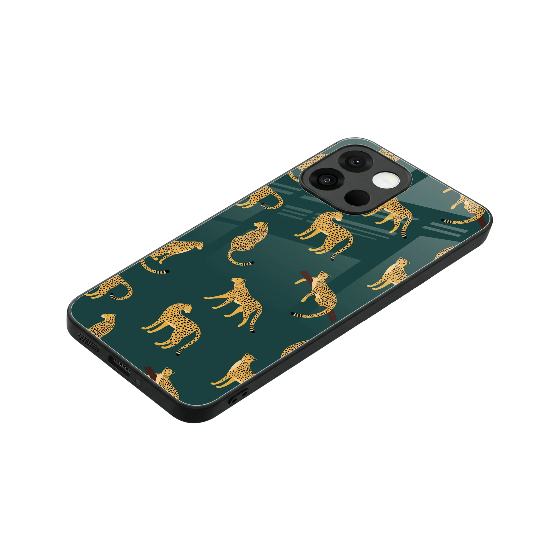 Fierce Spots stylish phone case for oneplus 13s | glossy glass and slim fit